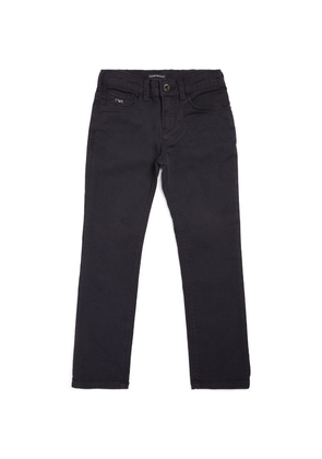 Emporio Armani Kids Cotton Slim-Fit Jeans (4-16 Years)
