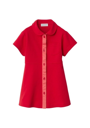 Burberry Kids Cotton Jersey Ekd Dress (6-24 Months)
