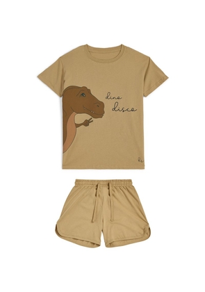 Konges Sløjd Dinosaur Disco T-Shirt and Shorts Set (5-10 Years)