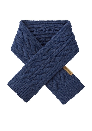 Miki House Cable-Knit Scarf