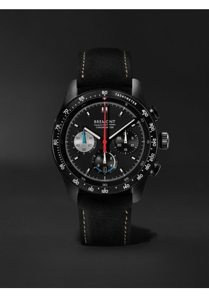 Bremont - Williams Racing WR45 Limited Edition Automatic Chronograph 43mm Stainless Steel and Alcantara Watch, Ref. WR-45-R-S - Men - Black