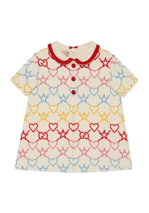 Gucci Kids Embroidered Dress (0-36 Months)
