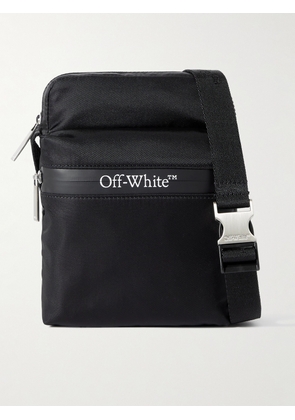 Off-White - Outdoor Logo-Print Shell Messenger Bag - Men - Black