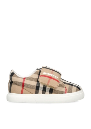 Burberry Kids Vintage Check Sneakers