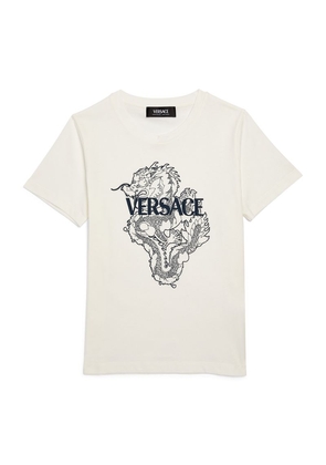 Versace Kids Dragon Logo T-Shirt (4-14 Years)