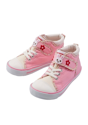 Miki House Embroidered Bunny Sneakers