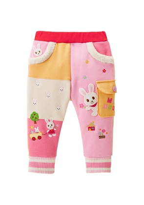 Miki House Embroidered Padded Leggings (2-5 Years)
