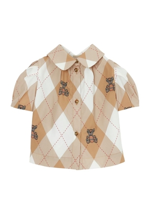 Burberry Kids Thomas Bear Shirt (6-24 Months)