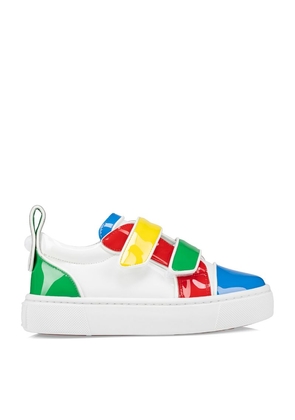 Christian Louboutin Kids Toyototoy Patent Leather Sneakers