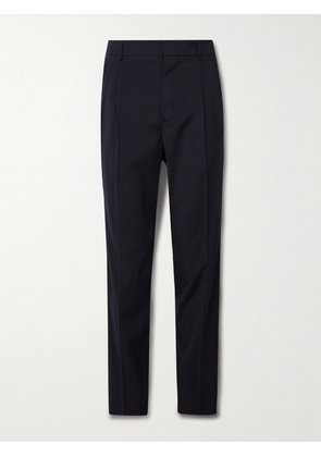 UMIT BENAN B - Pleated Straight-Leg Wool Suit Trousers - Men - Blue - IT 46