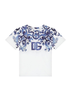 Dolce & Gabbana Kids Majolica Print T-Shirt (24-30 Months)