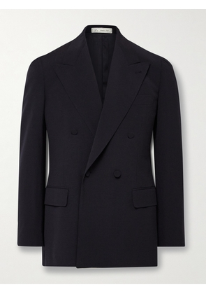UMIT BENAN B - Double-Breasted Wool Suit Jacket - Men - Blue - IT 46