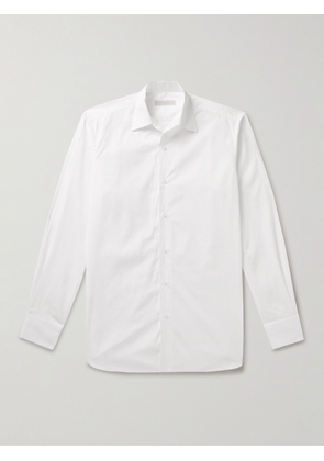 Saman Amel - Cotton-Poplin Shirt - Men - White - EU 38