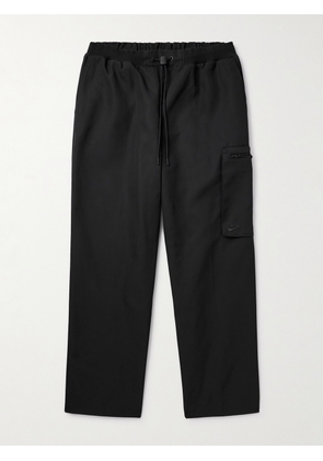 Nike - Sportswear Tech Pack Straight-Leg Drill Trousers - Men - Black - XS