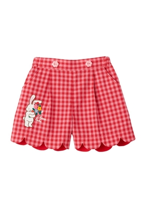 Miki House Gingham Chieco Shorts (2-5 Years)