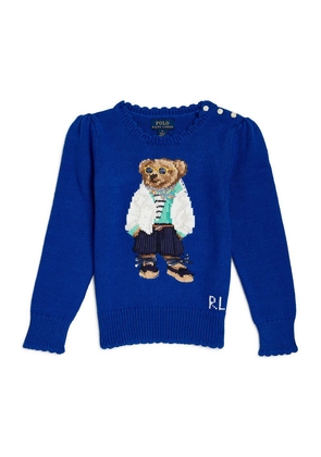 Ralph Lauren Kids Cotton Summer Bear Sweater (7-14 Years)