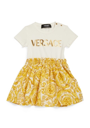 Versace Kids Baroque Print T-Shirt Dress (3-36 Months)