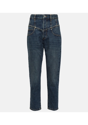 Isabel Marant High-rise straight jeans