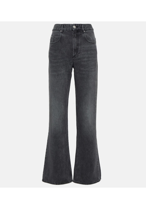 Isabel Marant Belvira mid-rise straight jeans