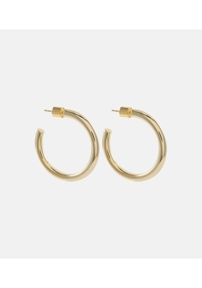 Jennifer Fisher Mini 10kt gold-plated hoop earrings
