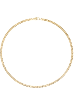 Laura Lombardi Gold Curb Chain Necklace