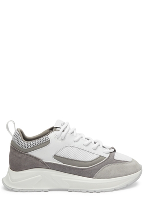 Cleens Essential Panelled Mesh Sneakers - Light Grey - 10