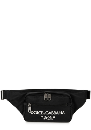 Dolce & Gabbana Logo Nylon Belt bag - Black