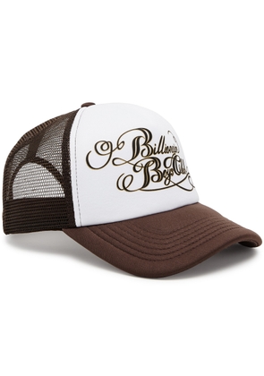 Billionaire Boys Club Calligraphy Logo-print Trucker cap - Brown