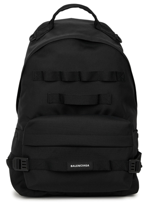 Balenciaga Army Nylon Backpack - Black