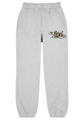 Billionaire Boys Club Calligraphy Logo Cotton Sweatpants - Grey - S