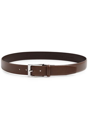 Boss Evan Leather Belt - Brown - 100 (L)