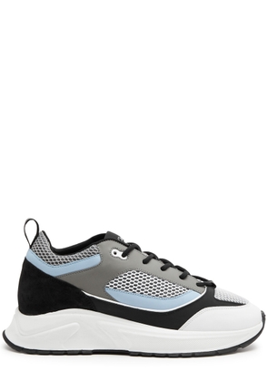 Cleens Essential Panelled Mesh Sneakers - Grey - 6