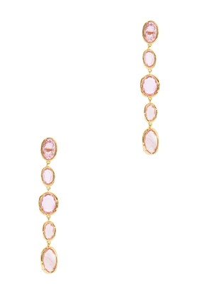 Kate Spade New York Crystal-embellished Drop Earring, Earring, Pink - One Size