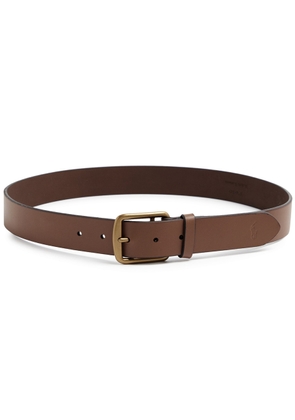Polo Ralph Lauren Saddler Leather Belt - Tan - 38 (M)