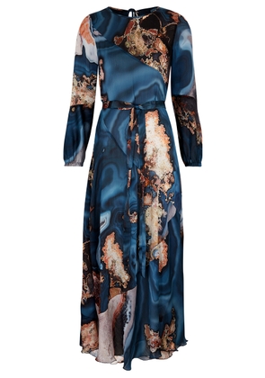 High Elation Printed Maxi Dress - Multicoloured - 10