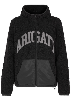 Axel Arigato Chief Logo Panelled Fleece Jacket - Black - S