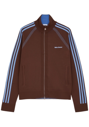 Adidas X Wales Bonner X Wales Bonner Logo-embroidered Knitted Track Jacket - Brown - M (UK12 / M)