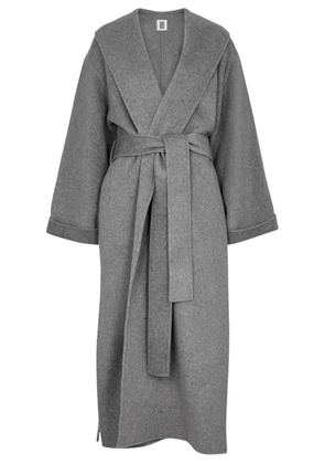 BY Malene Birger Trullem Belted Wool Coat - Grey - 38 (UK10 / S)