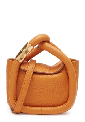 Boyy Wonton Charm Leather top Handle bag - Peach