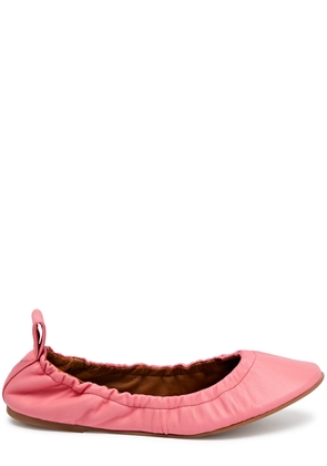 Atp Atelier Teano Leather Ballet Flats - Pink - 5