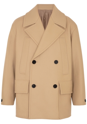 Wooyoungmi Double-breasted Wool-blend Coat - Camel - 46