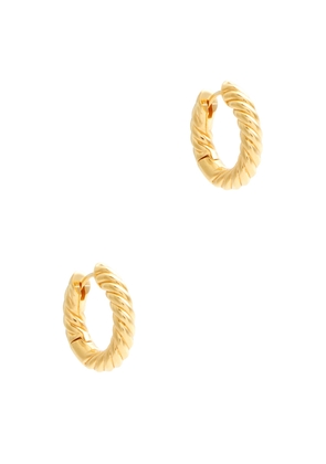 Daphine Iris 18kt Gold-plated Hoop Earrings - One Size