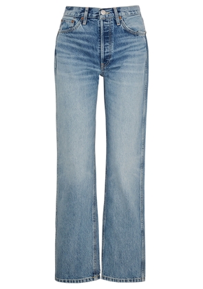 Re/done 90's Straight-leg Jeans - Light Blue - W29