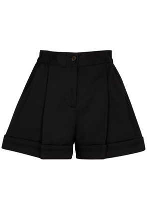 Merlette Duinen Cotton Shorts, Shorts, Black - 8
