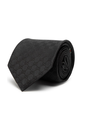 Gucci GG Silk-jacquard tie - Black