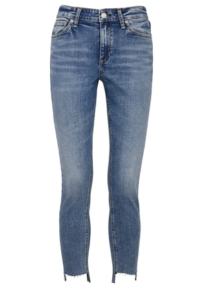 Rag & Bone Cate Cropped Skinny Jeans - Blue - W30