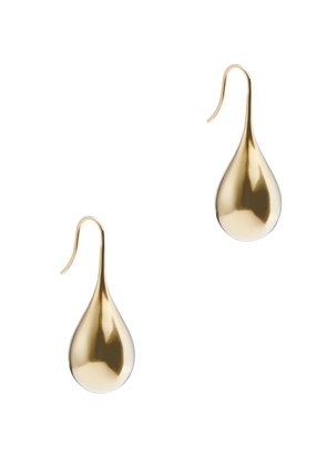 BY Pariah Large Drop 18kt Gold Vermeil Earrings - One Size