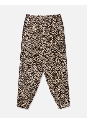 Leopard Velvet Track Pants