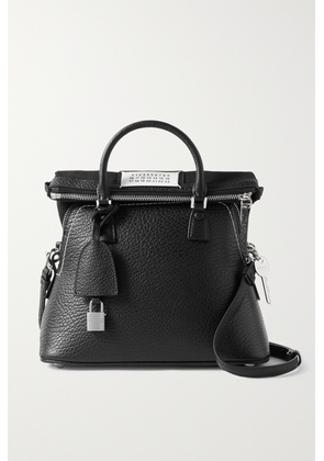 Maison Margiela - 5ac Classique Mini Textured-leather Shoulder Bag - Black - One size