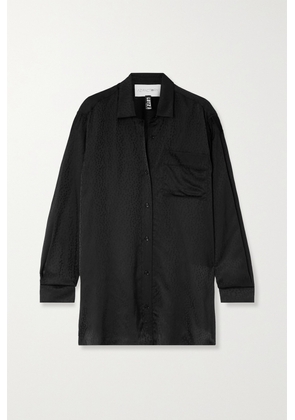 AZ Factory - + Lutz Huelle Satin-jacquard Shirt - Black - FR34,FR36,FR38,FR40,FR42